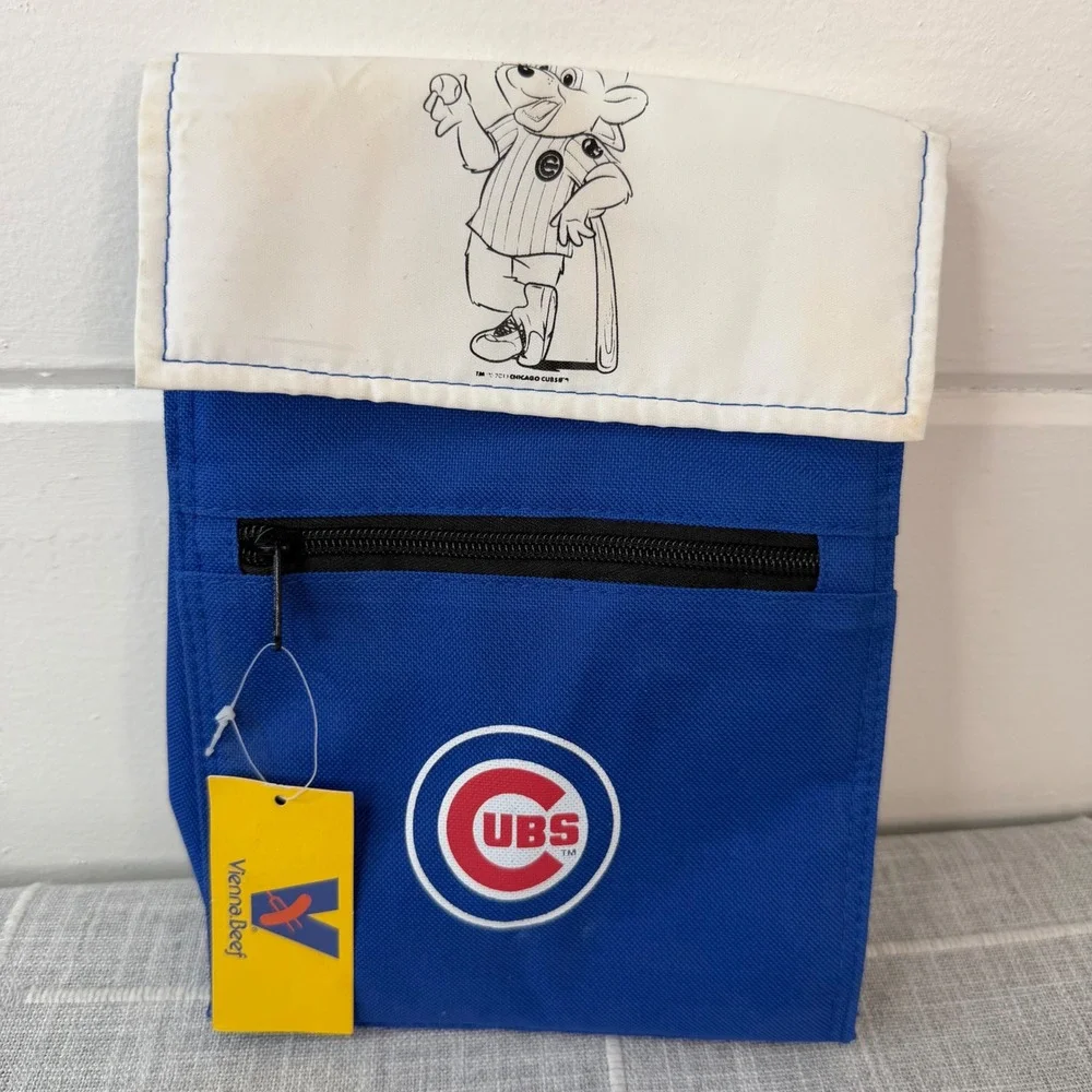 Chicago Cubs Kids Cooler Insulated Coloring Lunch Bag w/ Markers Giveaway 2013‎